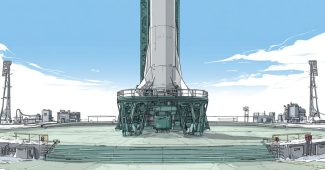 ChatGPT_AI提示词_真实的火箭发射台准备发射_ChatGPT中文缩略图