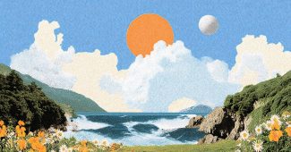 ChatGPT提示词_一幅不规则涂鸦的拼贴艺术海报_chatgpt plus限制缩略图