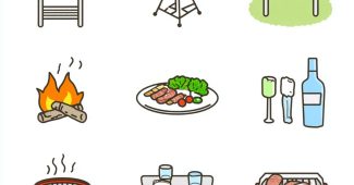 ChatGPT提示词_一套烧烤主题插图_chatgpt网页版官网缩略图