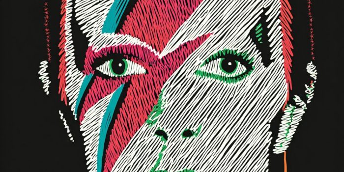 ChatGPT_AI提示词_Ziggy Stardust包含简约的构图、风格化及雕塑感的干净轮廓和简化的形式，适合封面艺术_chatgpt帐号缩略图