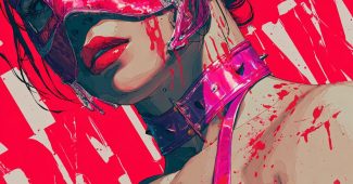 ChatGPT_AI提示词_一个美丽的女人穿着彩色光滑的胶质摔跤服和闪亮的摔跤面具_国内如何买gpt会员卡便宜一点缩略图