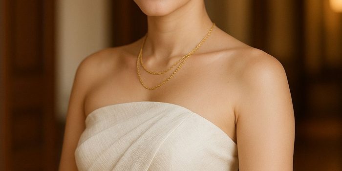 ChatGPT_AI提示词_一位年轻美丽的女性展示泰国风格的服饰和妆容_Grok4缩略图