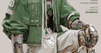 ChatGPT_AI提示词_一位穿着绿色和白色运动鞋和盔甲连帽衫的半机械篮球明星_chatgpt5.2需要钱吗缩略图