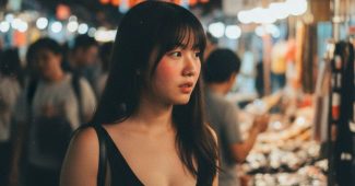 AI提示词_一位亚洲美女在夜市里漫游_chatgpt中文版官网版缩略图