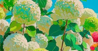 ChatGPT_AI提示词_盛开的绣球花_chatgpt会员多少钱一年缩略图