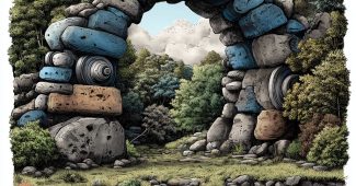 ChatGPT_AI提示词_一座古老的石拱门_chatgpt会员共享多少钱缩略图