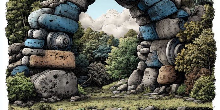 ChatGPT_AI提示词_一座古老的石拱门_chatgpt会员共享多少钱缩略图