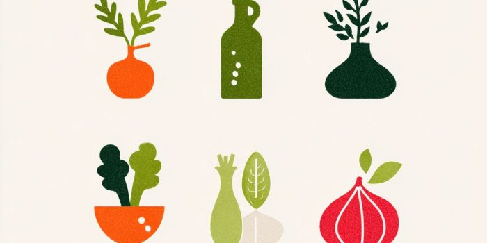 ChatGPT_AI提示词_六个植物食品图标，简约设计，白色背景_chatgpt免费吗缩略图