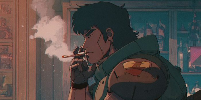 AI提示词_一名在昏暗酒吧中吸烟的宇宙赏金猎人的肖像_chatgpt在线试用缩略图