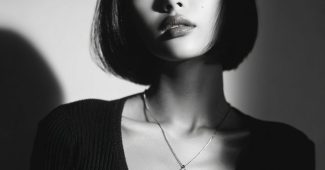 ChatGPT_AI提示词_一位亚洲年轻女性的黑白特写肖像，展现了她的沉静与美丽_chatgpt plus – 1 month free trial缩略图