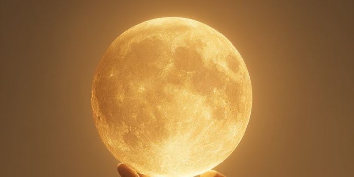 ChatGPT提示词_一个人手持月饼仰望夜空中的金色满月_chatgpt5.0可以用吗缩略图