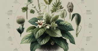 ChatGPT提示词_这是一幅植物插图，展示了植物及其养护信息_chatgpt会员怎么购买缩略图