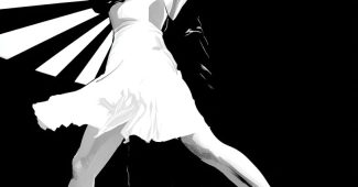 ChatGPT提示词_黑白波普艺术插图展示两位摇摆舞者的舞蹈_chatgpt中国官网缩略图