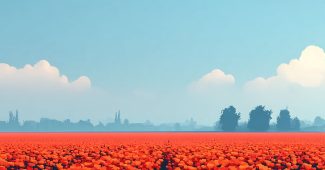 ChatGPT_AI提示词_一个色彩斑斓的罂粟花田_chatgpt网页在线版缩略图