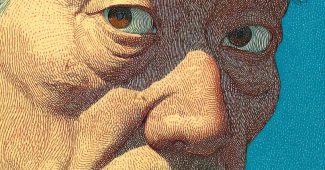 ChatGPT提示词_特写的男性美丽眼睛展现出活力的色彩和风格化的人物肖像_chatgpt在线网页版官网缩略图