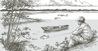 ChatGPT_AI提示词_黎明时分，一位平静的渔夫_chatgpt会员多少钱一次缩略图