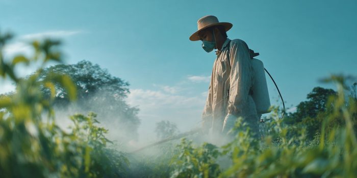 ChatGPT_AI提示词_泰国农民在农村田野中喷洒农药，穿着长袖衬衫、帽子和口罩_chatgpt网页版官网缩略图
