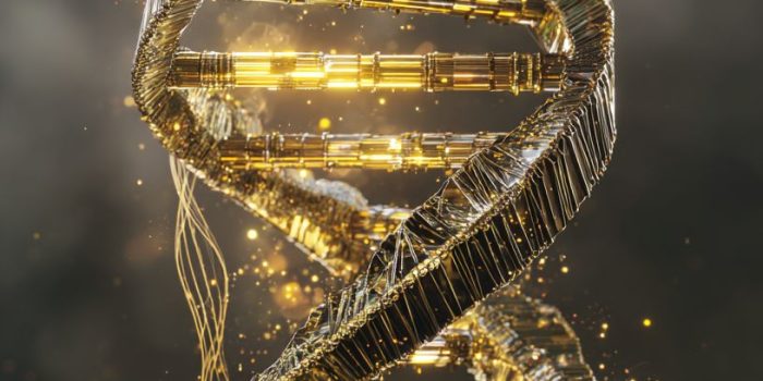 ChatGPT_AI提示词_黄金繁荣基因组呈现出精致的DNA-like分子结构_chatgpt中文缩略图