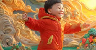 ChatGPT_AI提示词_一个快乐的孩子拿着气球_chatgpt在线网页版免登录缩略图