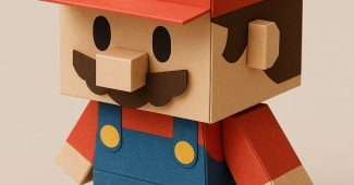 ChatGPT提示词_这款立方体手办采用哑光折叠纸板制作，具有干净的边缘和整齐的折痕，展示了极简几何风格的服装和配饰_gpt会员价格缩略图