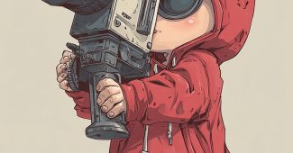 ChatGPT提示词_卡通宝宝穿着外套，搞怪地对着镜头拍照_chatgpt帐号购买缩略图