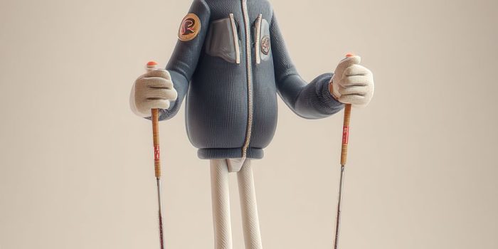 AI提示词_一位幽默苗条的滑雪者，穿着滑雪服、佩戴滑雪镜和手套_chatgpt5.0有出吗缩略图