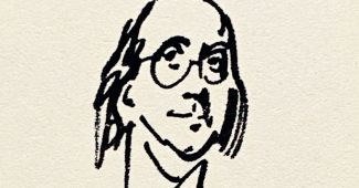 ChatGPT提示词_本杰明·富兰克林的标志性线条图像_chatgpt会员缩略图