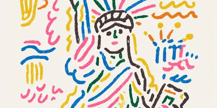 ChatGPT提示词_自由女神像的多彩涂鸦_人工智能chatgpt5.0缩略图