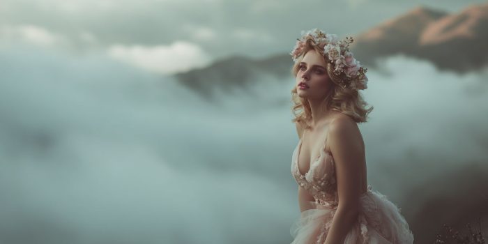 ChatGPT提示词_一位童话女王在神秘雾气缭绕的高地场景中出现_chatgpt5.0可以用吗缩略图