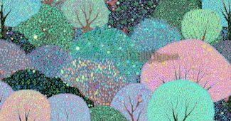 ChatGPT_AI提示词_抽象的银色树林_chatgpt.com.缩略图