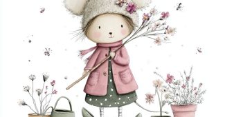 ChatGPT_AI提示词_可爱的鼠标在园艺中_如何购买gpt会员最便宜缩略图