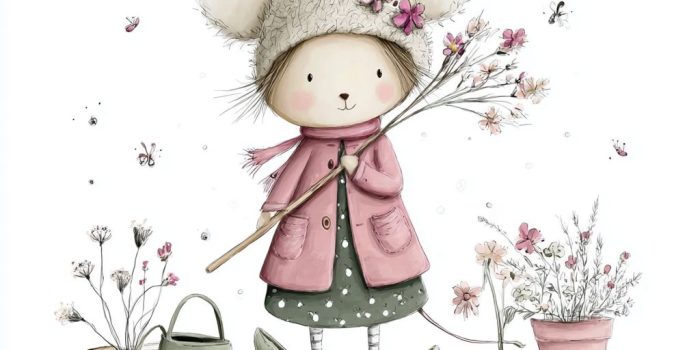 ChatGPT_AI提示词_可爱的鼠标在园艺中_如何购买gpt会员最便宜缩略图