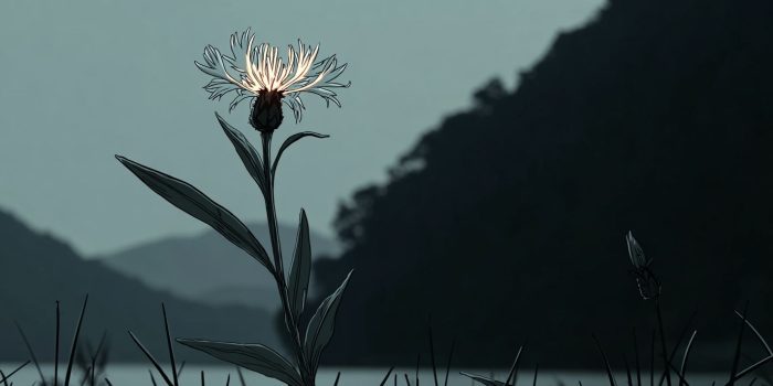 ChatGPT_AI提示词_一朵野生的矢车菊盛开_开gpt会员缩略图