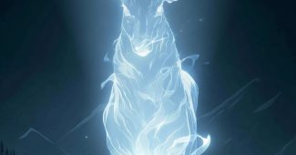 ChatGPT提示词_海利在黑湖边手持光芒四射的魔杖，展现出宁静而坚定的力量_chatgpt会员共享缩略图