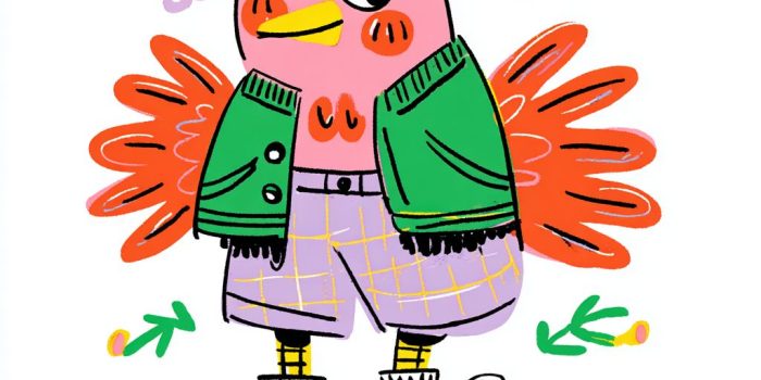 ChatGPT提示词_白色背景上的鸡角色_chatgpt网页缩略图