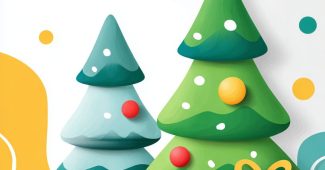 ChatGPT_AI提示词_简约的圣诞背景_chatgpt会员有什么用缩略图