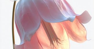 ChatGPT_AI提示词_一朵柔和淡粉色的钟形花朵在白色背景上绽放_chatgpt网页版在线缩略图