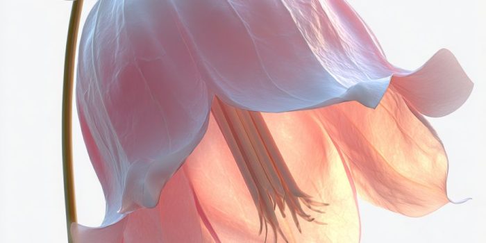 ChatGPT_AI提示词_一朵柔和淡粉色的钟形花朵在白色背景上绽放_chatgpt网页版在线缩略图