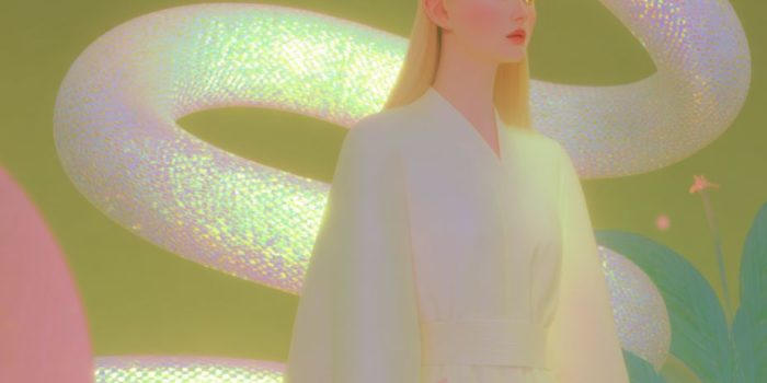 ChatGPT提示词_在魔法王国，一位优雅的女性与一条象征保护与转变的美丽蛇之间建立了人与魔法生物的纽带_chatgpt中文版免费入口缩略图