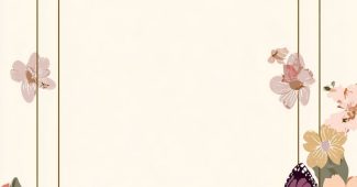 ChatGPT_AI提示词_一幅简约风格的插图，展示了可爱的蝴蝶和花朵的边框，采用粉彩色调_chat gpt会员费缩略图