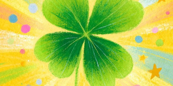 ChatGPT_AI提示词_一幅充满明亮青柠绿和黄色的儿童书插图，中心是一朵可爱的四叶草，散发着魔幻般的光辉，周围环绕着柔和的阳光图案，看起来充满希望和奇妙_国内如何买gpt会员卡便宜缩略图