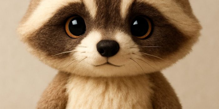 ChatGPT提示词_一款柔软高质量的可爱动物毛绒玩具，拥有超大的头、小身子和短腿_chatgpt网页版本缩略图