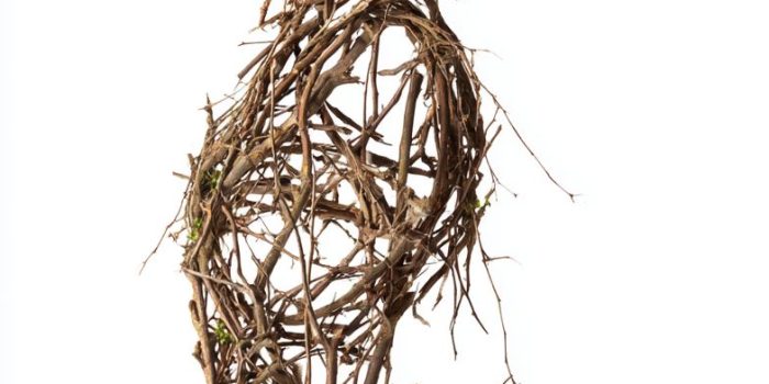 AI提示词_这是一件用树枝和树枝编织而成的优雅女性形象艺术品，展现了自然美和宁静感_chatgpt网页版本缩略图