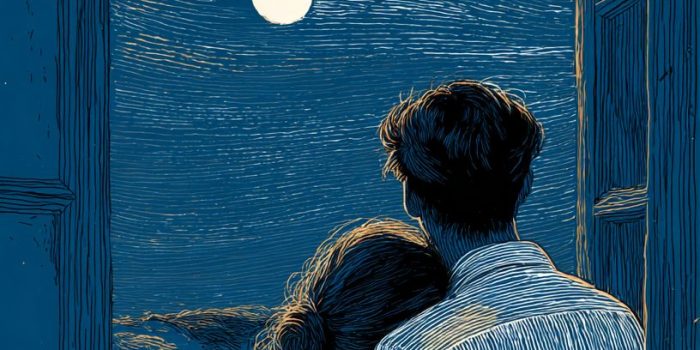 ChatGPT提示词_一对情侣在布达佩斯的乡村房屋窗边观月缩略图