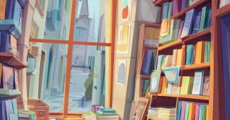 ChatGPT_AI提示词_一个舒适的书店角落_chatgpt帐号购买缩略图