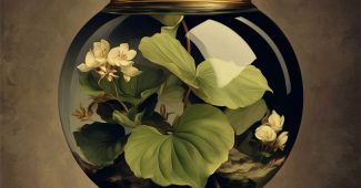 AI提示词_一个精致的玻璃花瓶_chatgpt会员缩略图