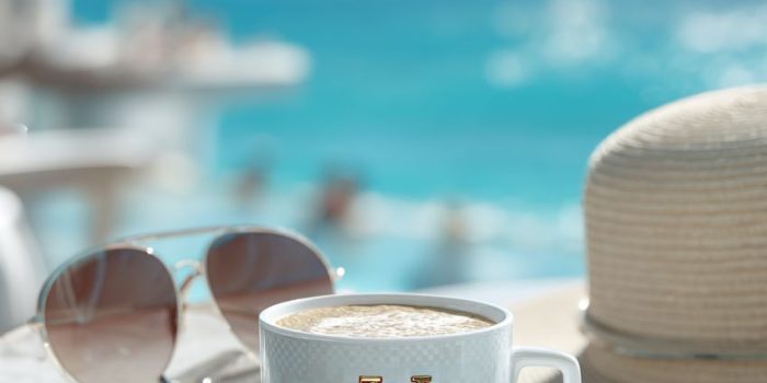 ChatGPT提示词_HEYTEA与路易威登的云格杯置于户外阳台上，旁边有路易威登太阳镜和夏帽_chatgpt会员值得买吗缩略图