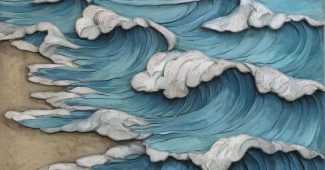 ChatGPT_AI提示词_一幅顽皮的海浪画_chatgpt会员怎么购买缩略图