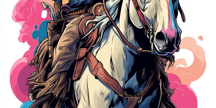 ChatGPT_AI提示词_一个粗犷的牛仔骑在马背上_国内如何开通gpt会员缩略图