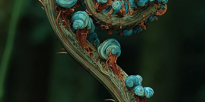 AI提示词_一株优雅的蕨类植物卷曲_chatgpt在线网页缩略图